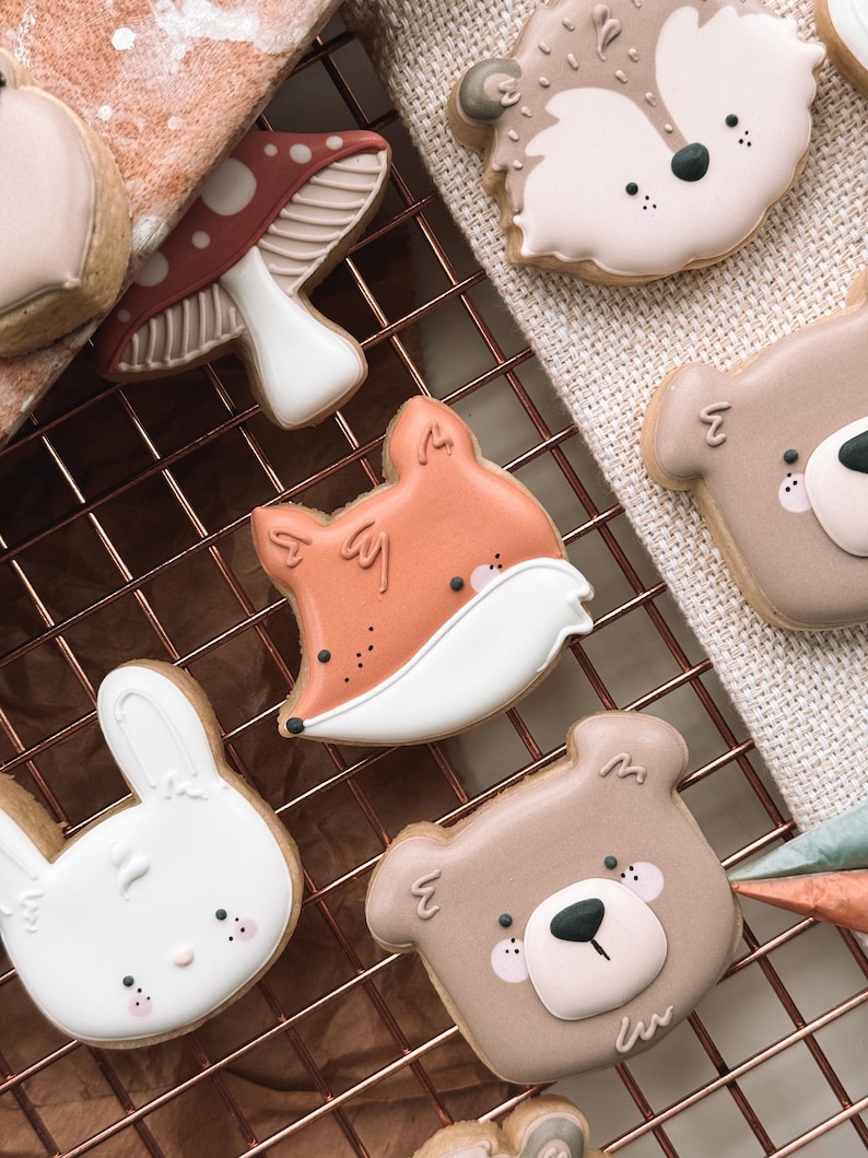 Forest Friends Cookie Cutter Collection - Etsy