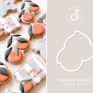 Orange Branch Cookie Cutter
