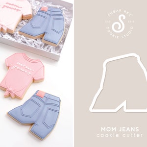 Mom Jeans Cookie Cutter