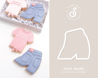 Mom Jeans Cookie Cutter