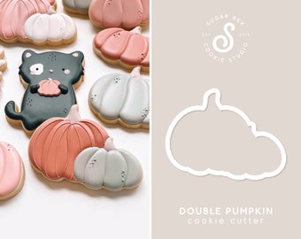 Double Pumpkin Cookie Cutter