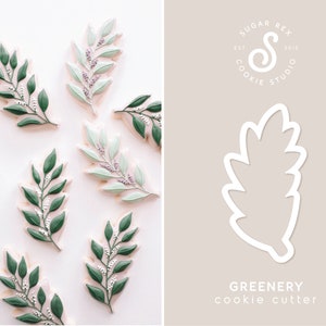 Greenery Cookie Cutter