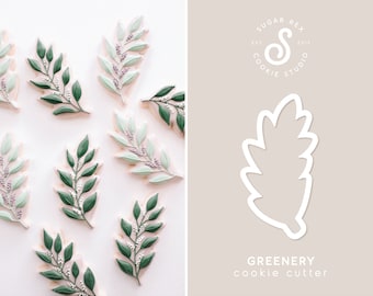 Greenery Cookie Cutter