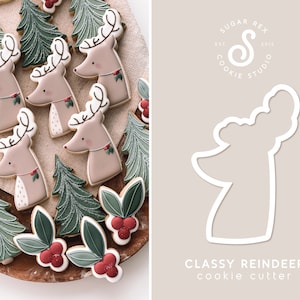 Classy Reindeer Cookie Cutter