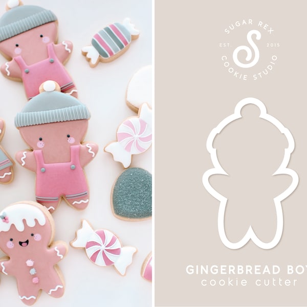 Gingerbread Boy Cookie Cutter Etsy