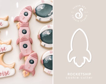 Rocketship Cookie Cutter