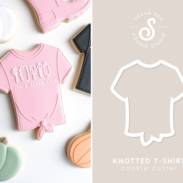 Knotted T-Shirt Cookie Cutter