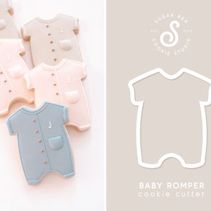 Baby Romper Cookie Cutter