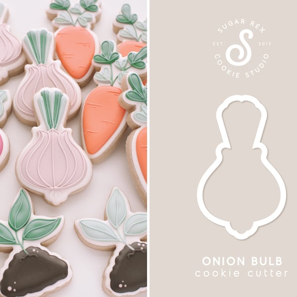 Onion Bulb Cookie Cutter