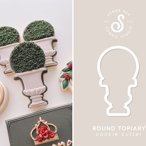 Round Topiary Cookie Cutter