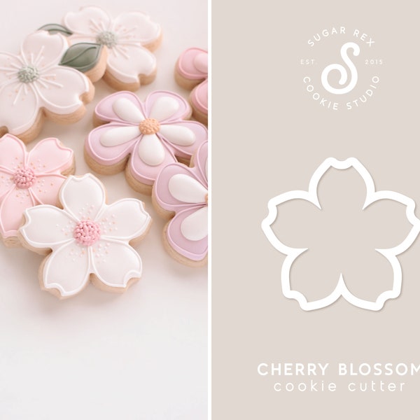 Cherry Blossom Cookie Cutter