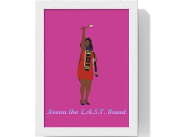Neena the L.A.S.T. Premium Framed Vertical Poster