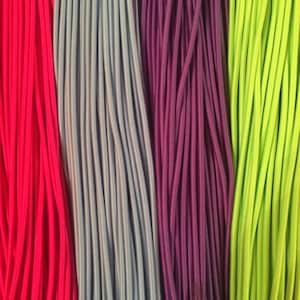 Eco-Green Elastic for Face Masks (Round) - 40" tipped pieces image 2