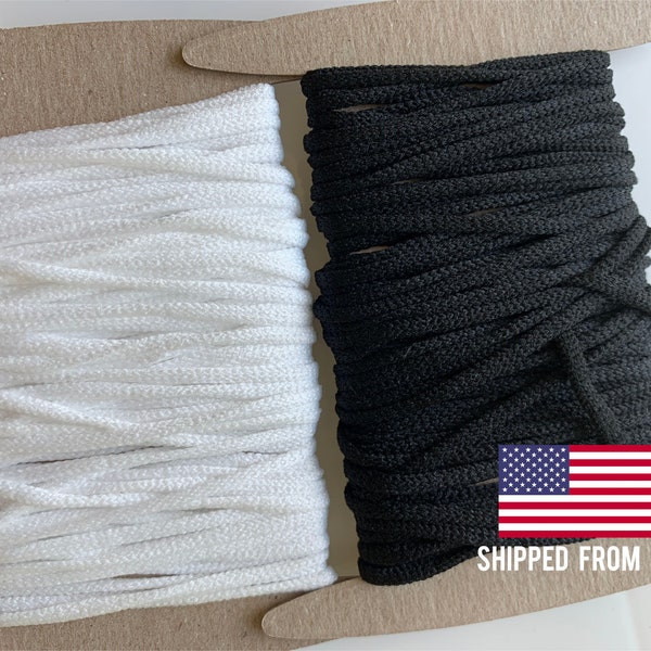 Elastic Cord for Face Masks on Spools (Assorted Sizes)