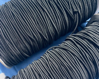 Elastic (Round) 3mm diameter on Spool - Ship By TUES. JUNE 2