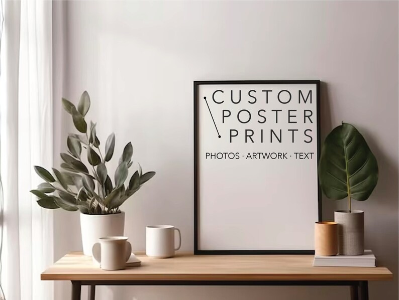 Custom Printed Poster, Personalized Poster - Movie Poster - Family ...
