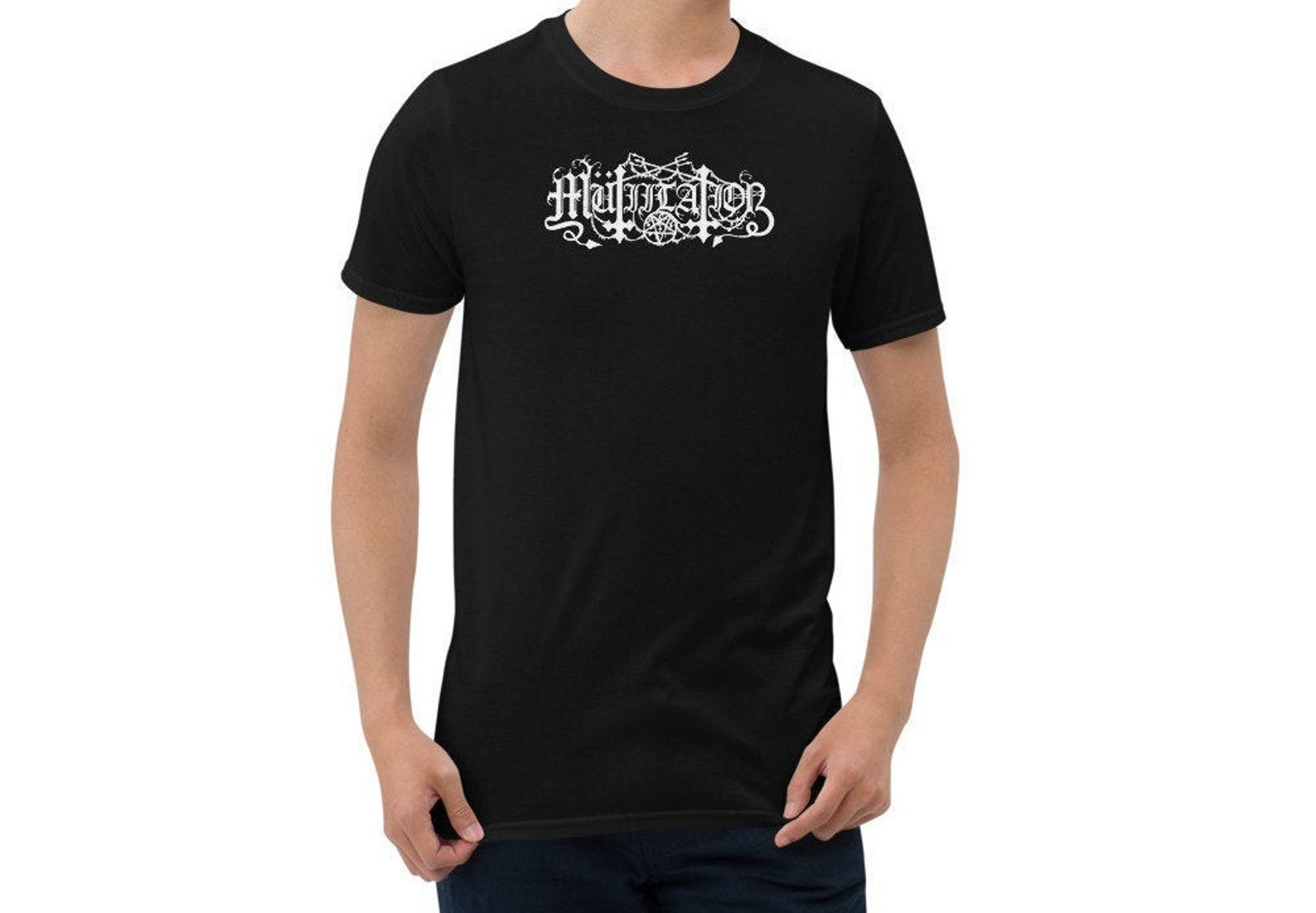 Mutiilation t-shirt depressive black metal band | Etsy