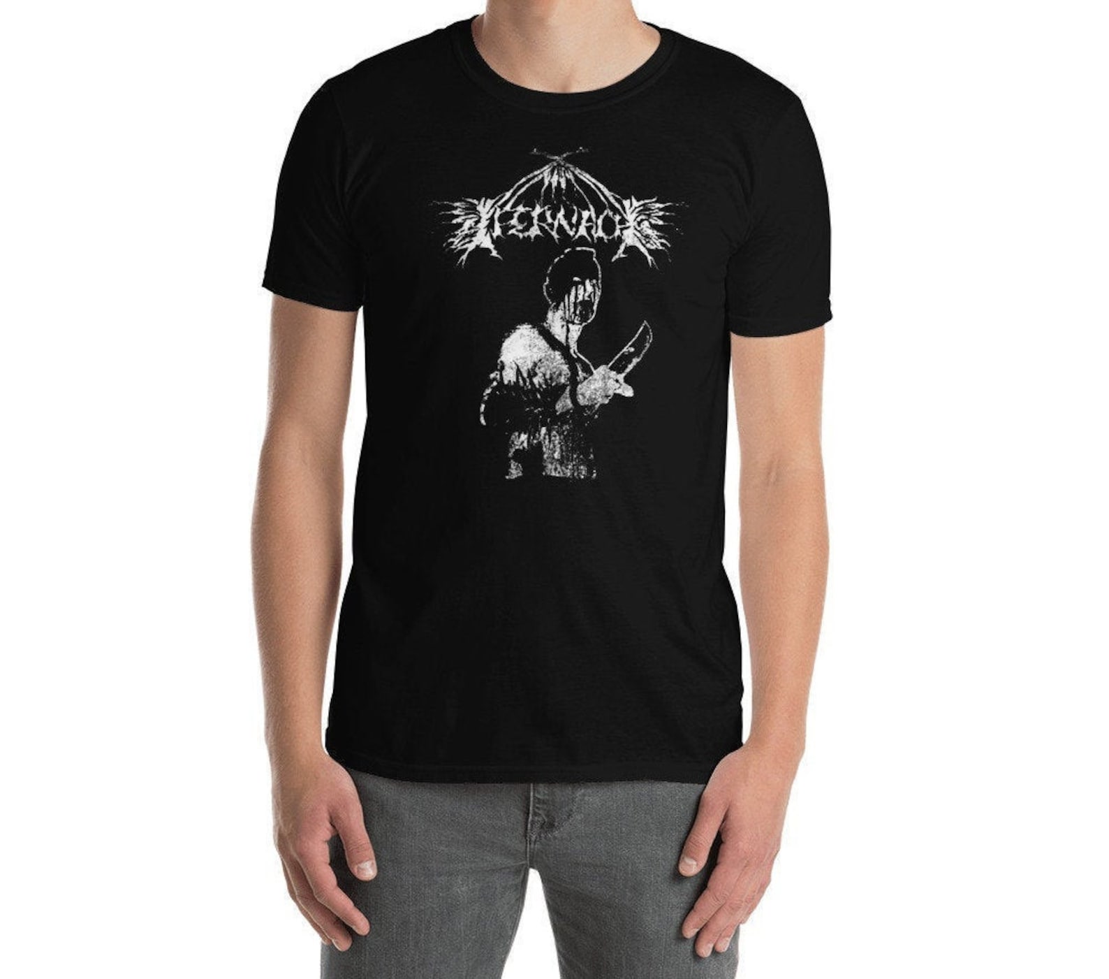 Ifernach T-shirt Black Metal Band | Etsy