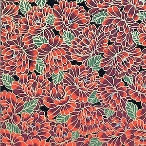 Papier chiyogami 8,5 x 11 (n°152) - papier japonais washi