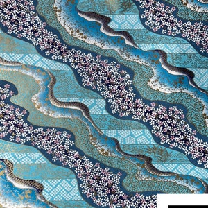 Chiyogami Paper 8.5 x 11 (#162) - Japanese Washi Paper