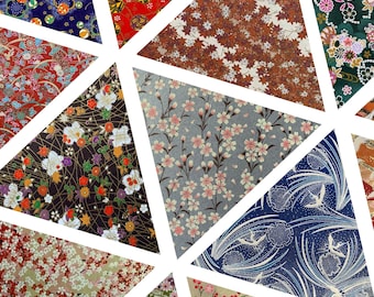 Chiyogami Paper 8.5 x 11 - Japanese Washi Paper | Scrapbook Art Paper 2