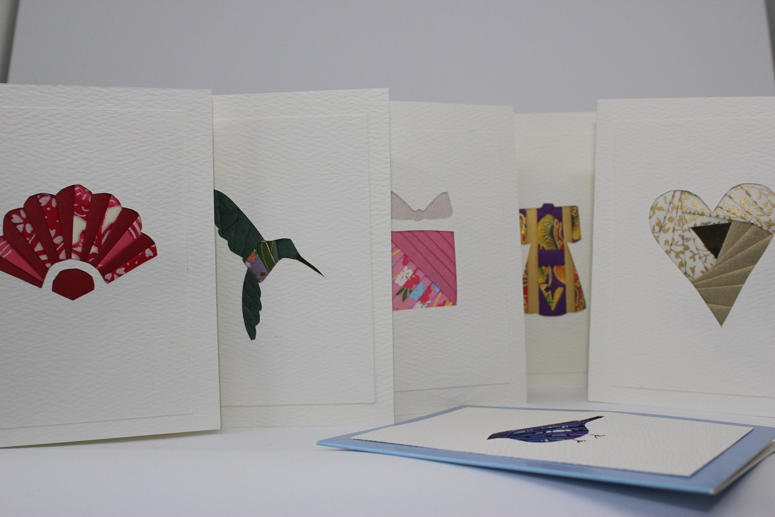 Assorted Set of 3 Small Gift Cards Unique Handmade Iris Etsy Australia