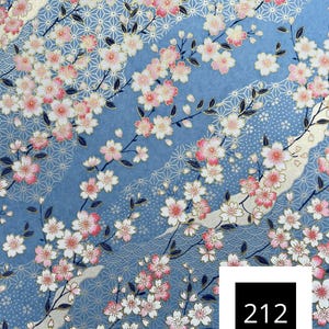 Papier Chiyogami 8,5 x 11 (#212) - Papier japonais washi