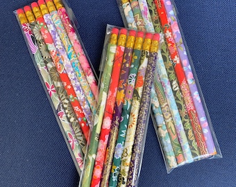 Chiyogami Pencil Set | Assorted Set of Pencils