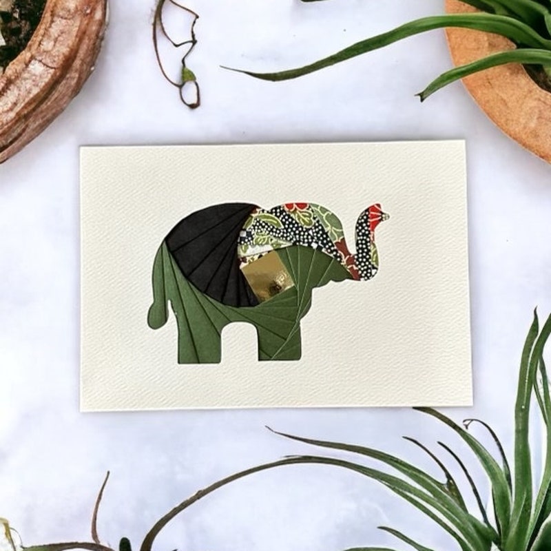 Free Printable Elephant Cards