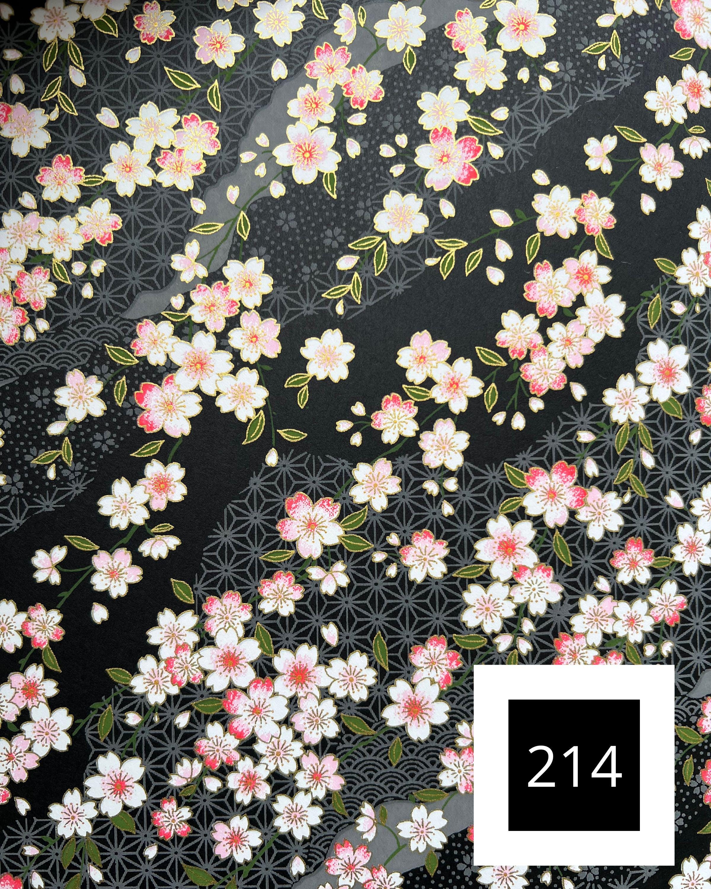 Chiyogami Paper 8.5 x 11 (#214) - Japanese Washi Paper