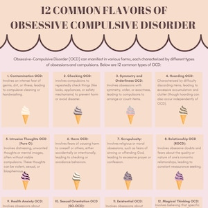 12 Common Flavors of Obsessive Compulsive Disorder; Different Types of Obsessive Compulsive Disorder; OCD Therapy; OCD Therapist