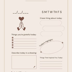 Daily Gratitude Journal; Building A Gratitude Practice; Gratitude Journaling; Gratitude Practice; Gratitude Exercise