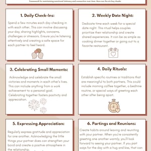 Gottman Method: Six Rituals of Connection Worksheet
