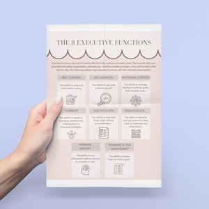 The 8 Executive Functions - Etsy