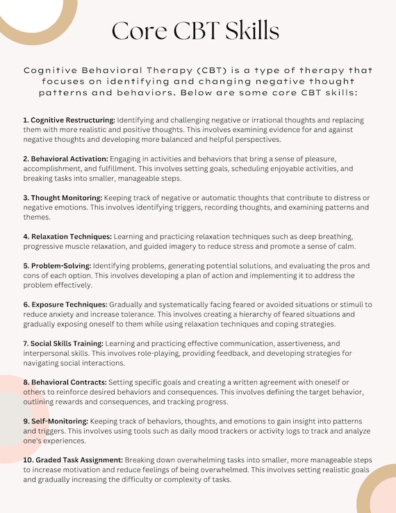 健康・医学 keywords cbt CBT Cheat Sheet, Cognitive Behavioral Therapy Cheat Sheet