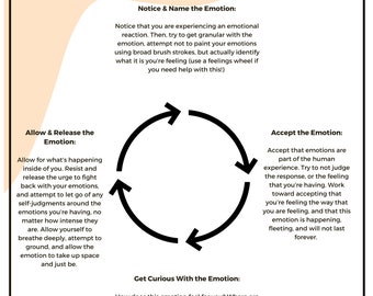 The Cycle of Emotional Regulation