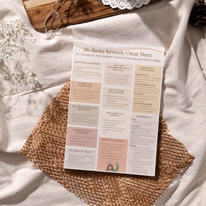 Dr Becky Kennedy Cheat Sheet Parenting Tools Parenting Resources Dr Becky Kennedy Cheat Sheet Parenting Tools Parenting Resources