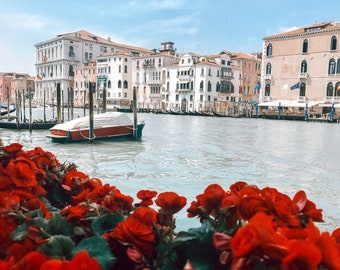 Venice canal, digital download, digital print, wall art, wall decor, print, printable art, photo, photography, architecture