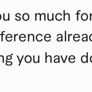 May include: A text-based image with the message "Thank you so much for helping me I feel a difference already. I appreciate everything you have done." with a red heart emoji.