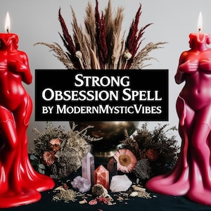 Hechizo de obsesión Ritual de atracción de obsesión y deseo Hechizo personalizable Poderoso hechizo de amor obsesionado conmigo Brujería