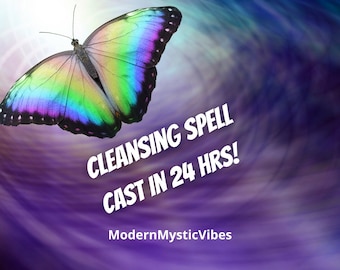 Aura Cleanse: Curse Removal, Negative Energy Clearing (Cast in 24 Hours)