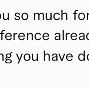 May include: A text-based image with the message "Thank you so much for helping me I feel a difference already. I appreciate everything you have done." with a red heart emoji.