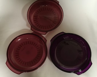 Vintage 5 Piece TUPPERWARE Microwave Stack Cooker Almond 