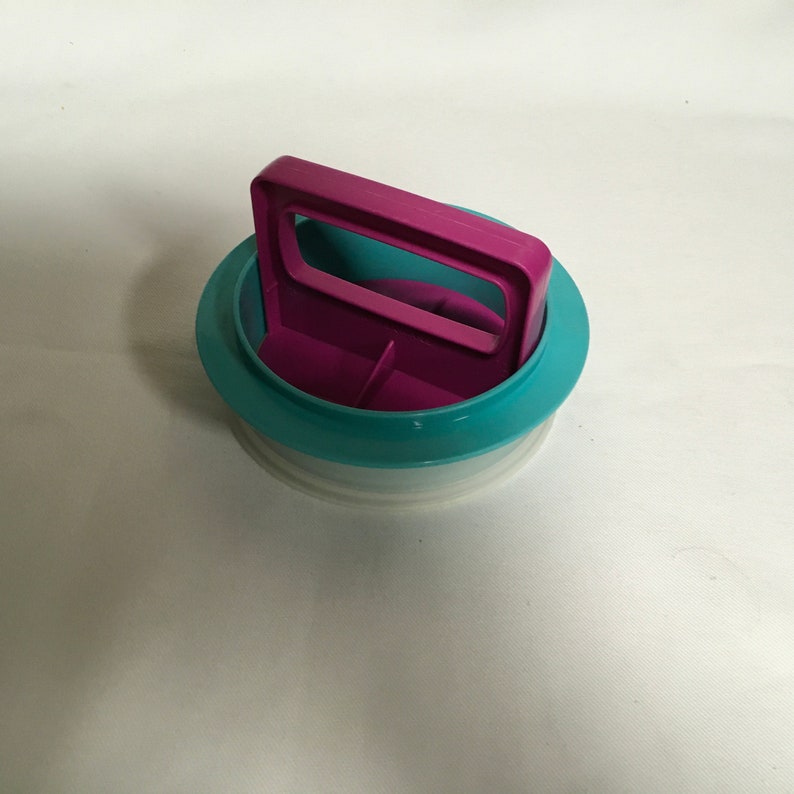 Vintage Large Tupperware Hamburger Burger Maker Press 1927 1925 1926 1/