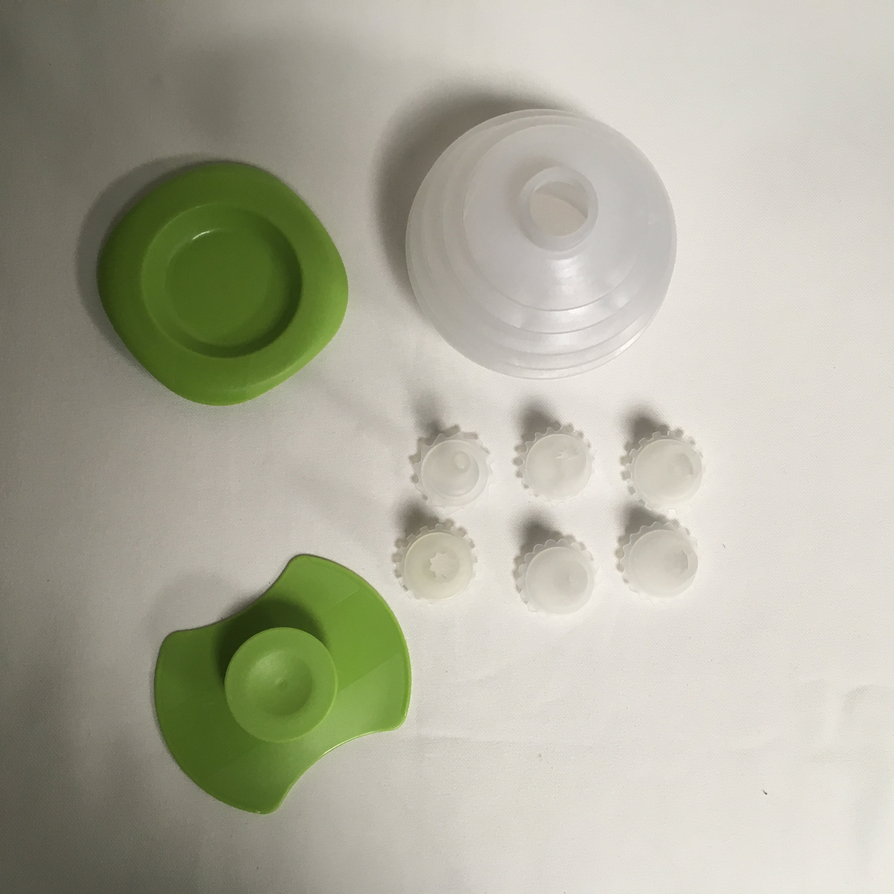 Tupperware Gourmet Decorator Lime Green It Icing Piping Ball Etsy