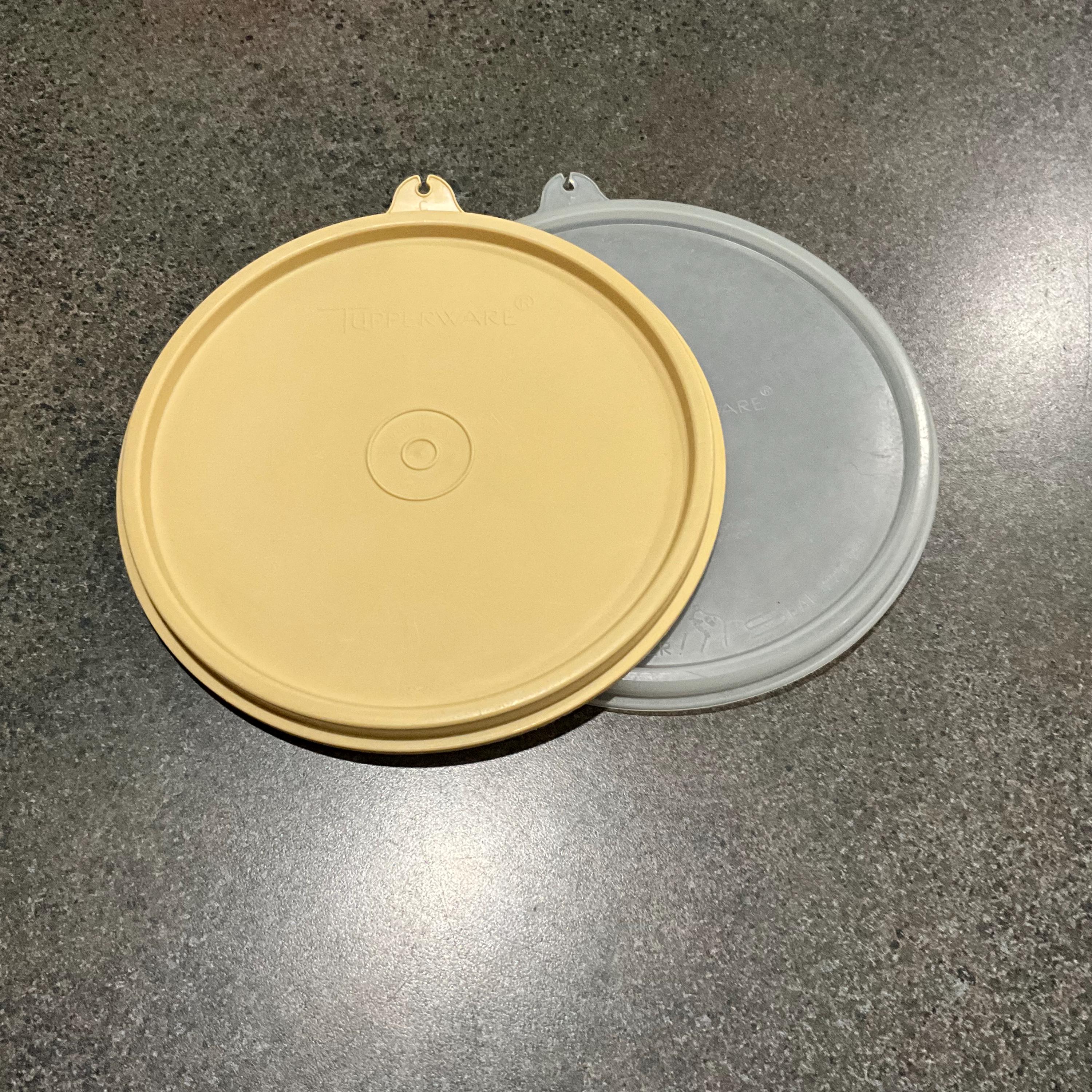 タッパーウェア 227 C または 2541 C 交換用蓋 シールカバー 6.5インチ