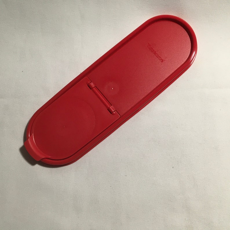Tupperware Modular Mate Super Oval Replacement Lid Red Grey Etsy Canada
