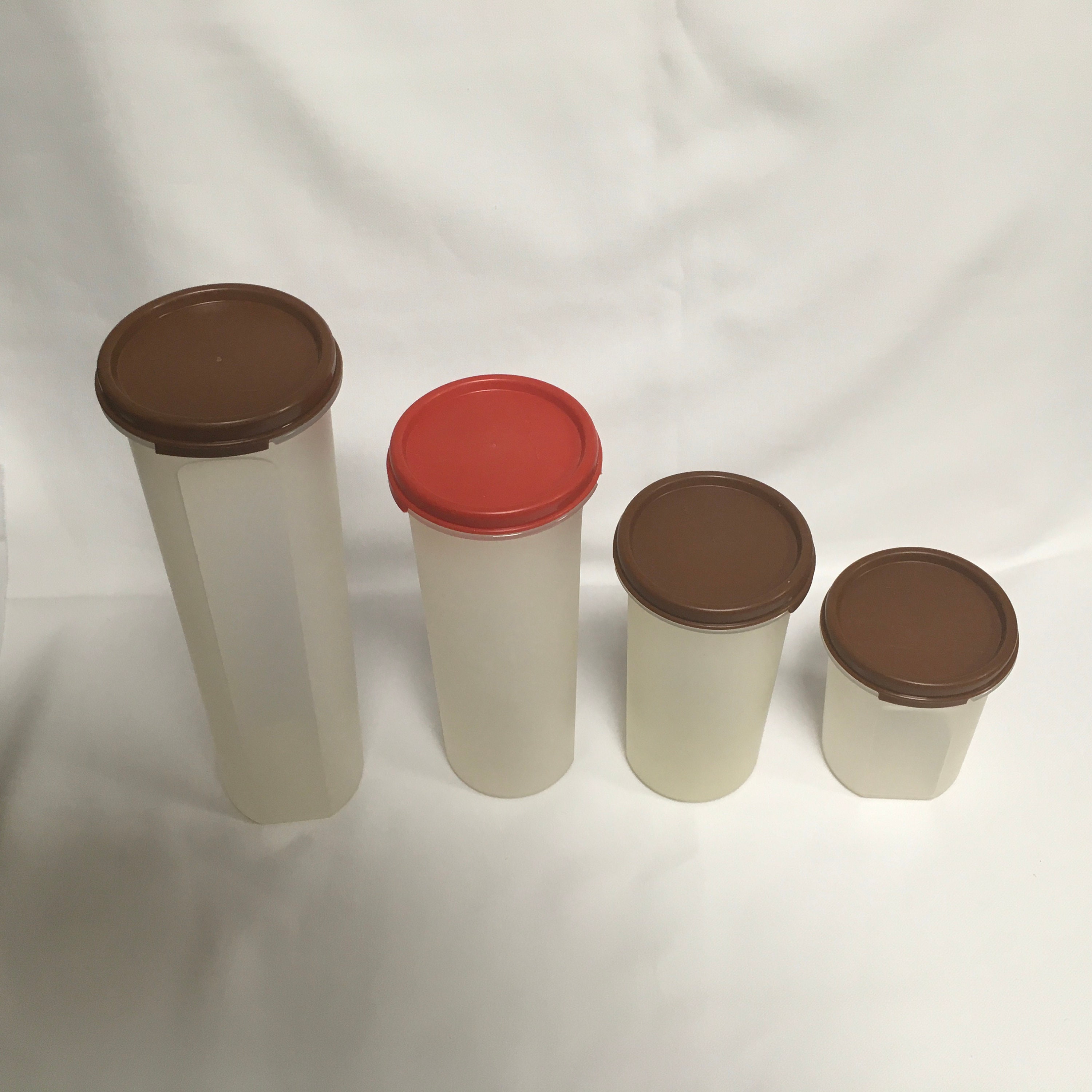 ヴィンテージ タッパーウェア ラウンド モジュラー メイツ # 1 # 2 # 3