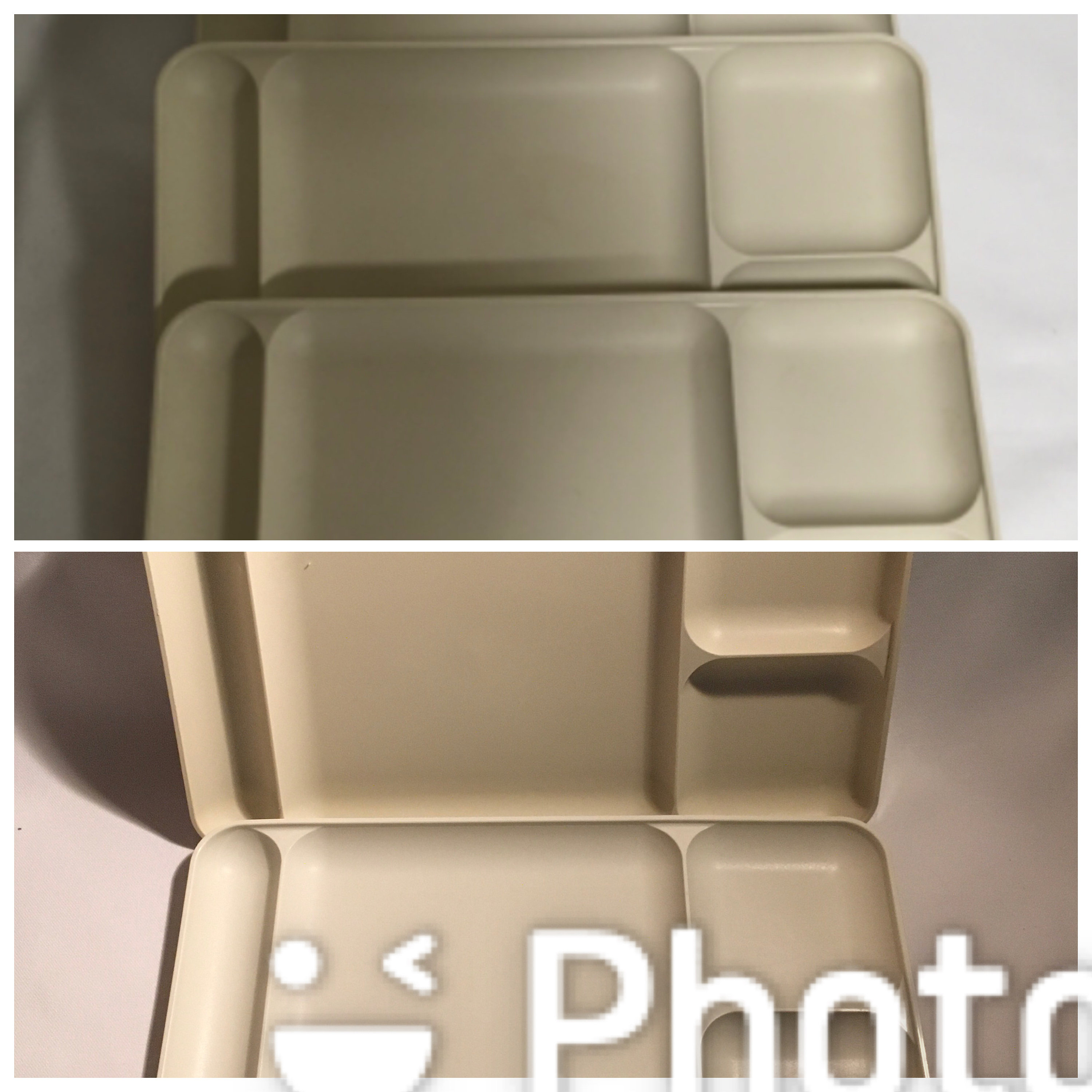 Plateau Tupperware années 70/80 Plastique - Vendu