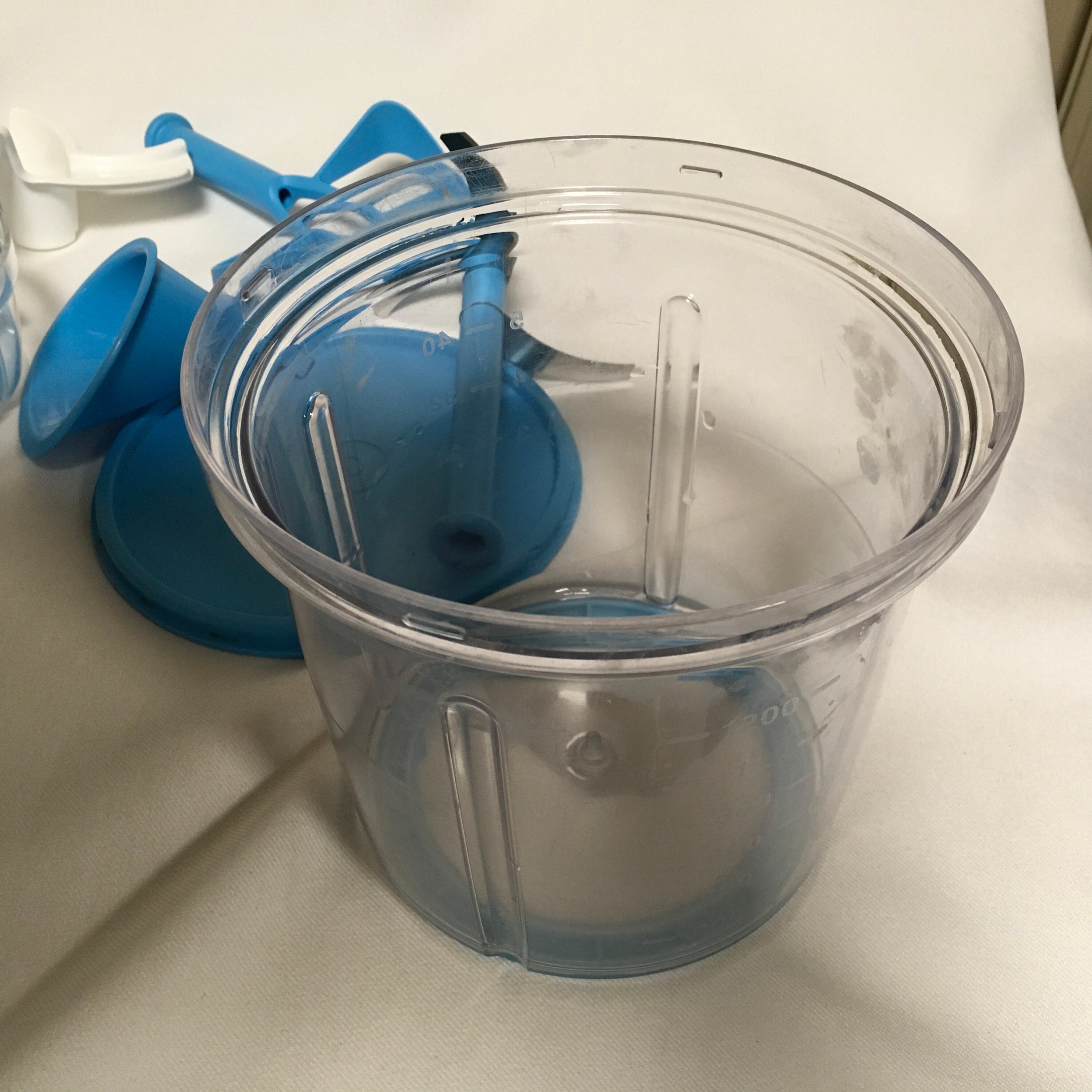 Tupperware Premium Quick Chef Pro System Taffy Blue Food Etsy